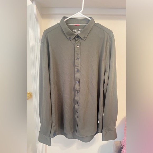 FINAL PRICE Stone Rose Men’s Button Down - Picture 1 of 9